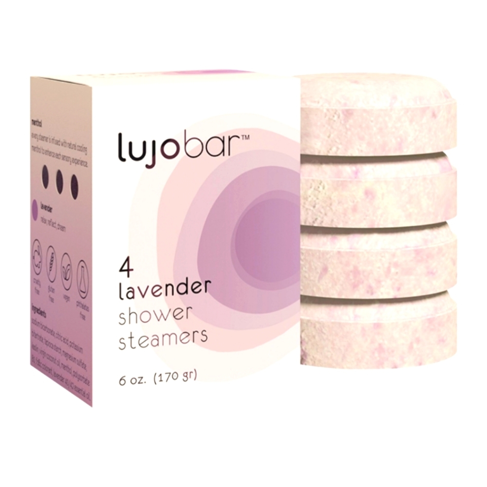 Lujo Bar shower steamers lavender